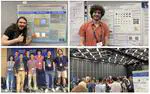 Nicolas Jacquin, Léa Kaufmann and Carl Munoz present their research work at ISMB 2024